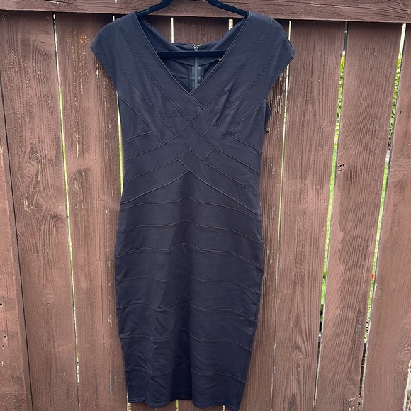Tadashi Black Dress - Picture 2 of 6